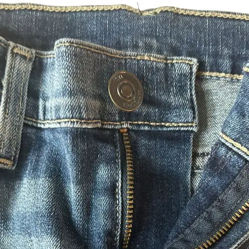 Hudson NWT Jeans Womens 27 Blue Nico Mid Rise SS Ankle Blue Falls