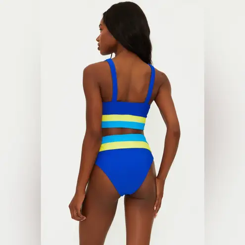 Beach Riot  Heidi Bottom Riviera Colorblock, Size Large, $98
