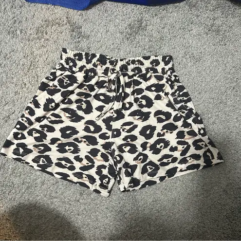 Cheekys Cheetah Shorts SMALL Brown
