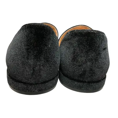 Bettye Muller Women's Jamisen Velvet Floral Embroidered Slip On Flat Shoes Sz 6 - Image 7