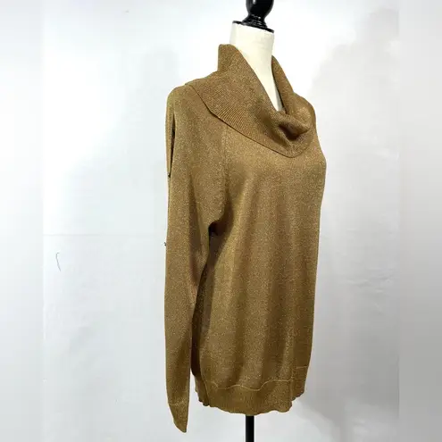 Joseph A . Ladder Sleeve Cowl Neck Sweater Soze L