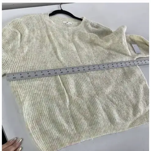 BP. Sweater Womens Large Yellow Pullover Crewneck Soft Knit Wool Blend Cozy Yellow