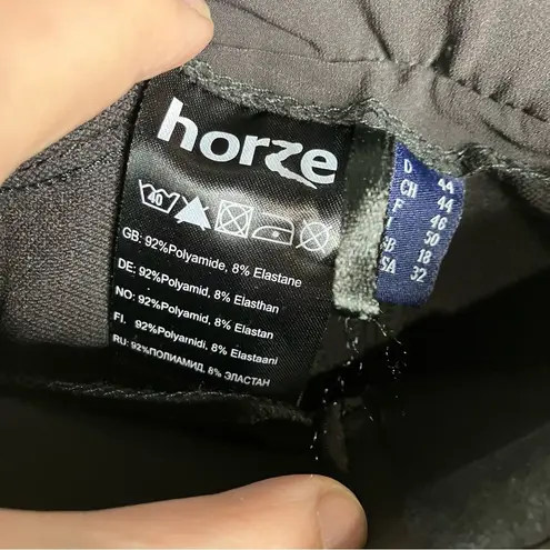 Horze Equestrian riding Pants tights silicone seat black size 32