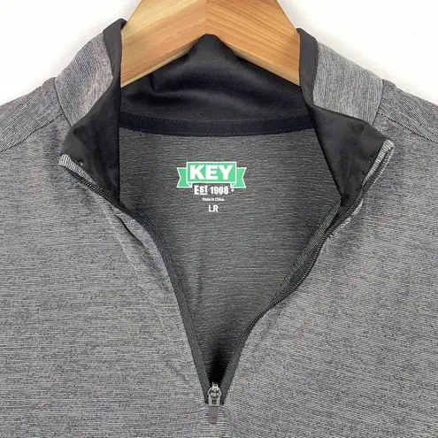 Key Est 1908 Women's Legacy Quarter Zip Pull Over in Light Gray