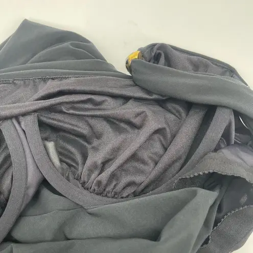 MiracleSuit Razzle Dazzle Tankini Top Size 10 Swim NEW Underwire Gold Detail