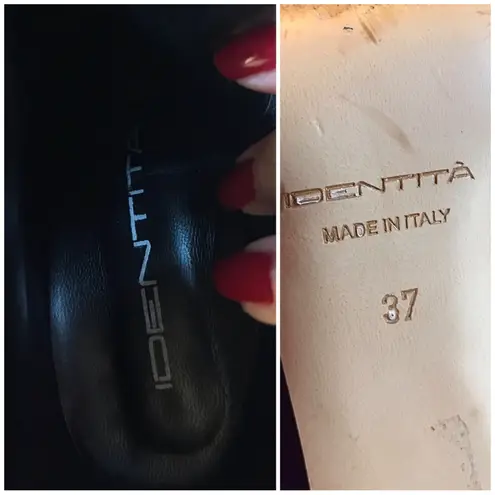 IDENTITA "DALIT" PURPLE PATENT LEATHER HANDCRAFTED ITALIAN BOOTS (37) Size 6