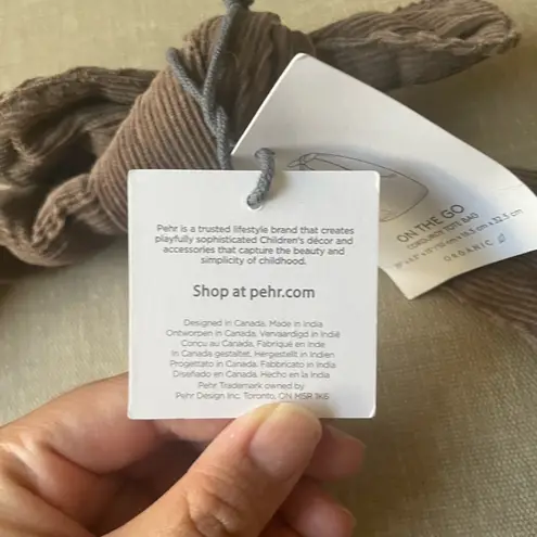 Pehr On the Go Corduroy Mom/Diaper Tote Bag Brown