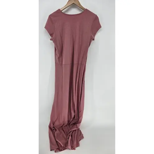 Peruvian Connection Peruvian Connection Hannah Dress Pink Mauve Pima Modal