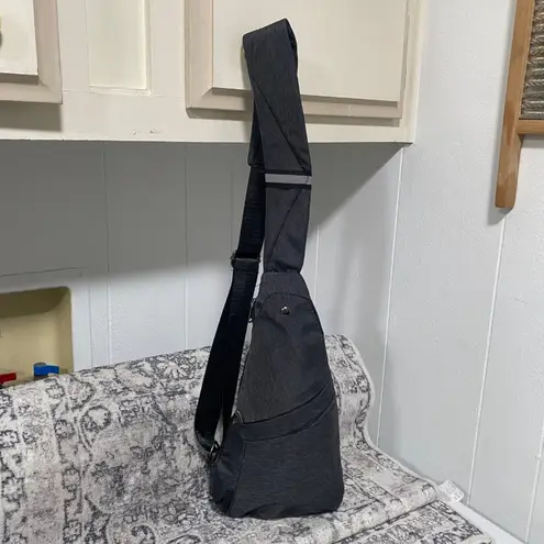 TOLOG Dark Grey Sling Bag Crossbody Backpack Gray