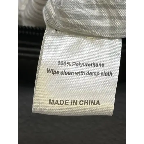 Vintage Women's Matte Black Mini Floral Backpack SKU 6117