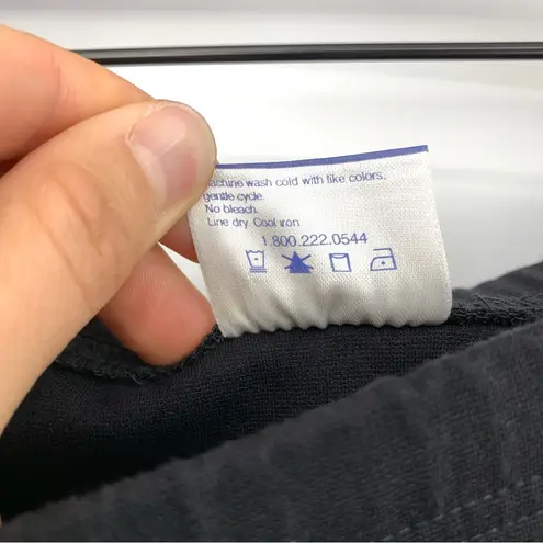 HANNA ANDERSSON Knit Maxi Skirt Black L Size L