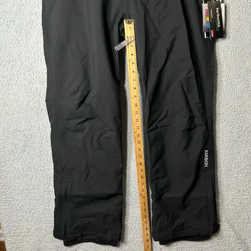 Karbon Pants Womens 10 Black Insulated Plaines Bike Ski Snowboard Snowpants NEW