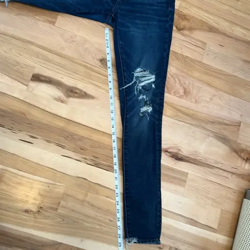 American Eagle  Dark Wash Distressed Jegging Jeans