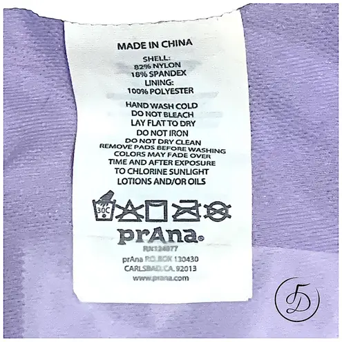 prAna ECU Swimwear Women's Mioko Paisley Halter Top One Piece Swimsuit XL