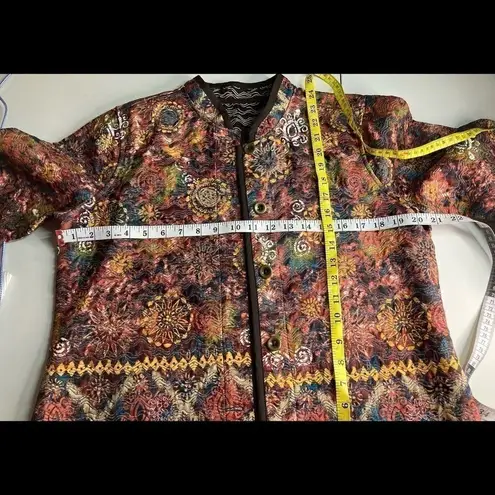 None Women’s Two-in-one Jacket, Brown, Sz Medium