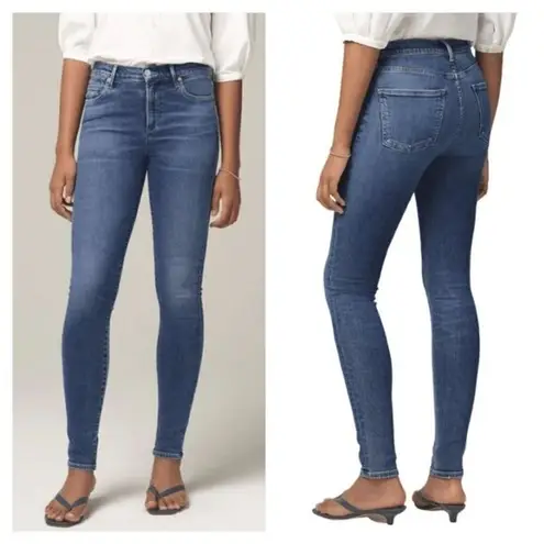 Citizens of Humanity  Rocket Skinny Jeans Mid Rise Blue Women’s Size 25 Denim