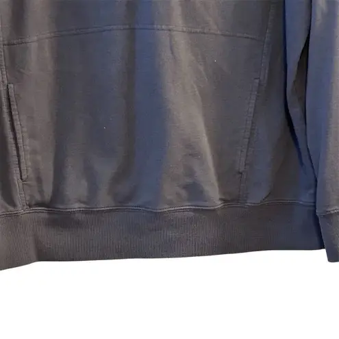 Peloton Women's Large 1/4 Zip Hoodie Multicolor Activewear Grey Purple