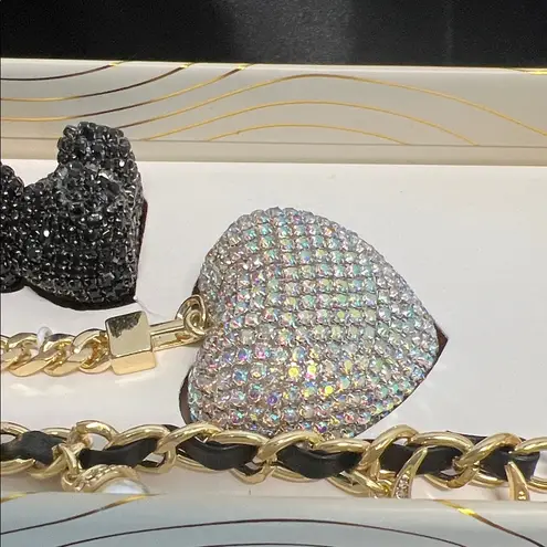 Eye Candy | Glitzy Heart & Teddy Bag Charm