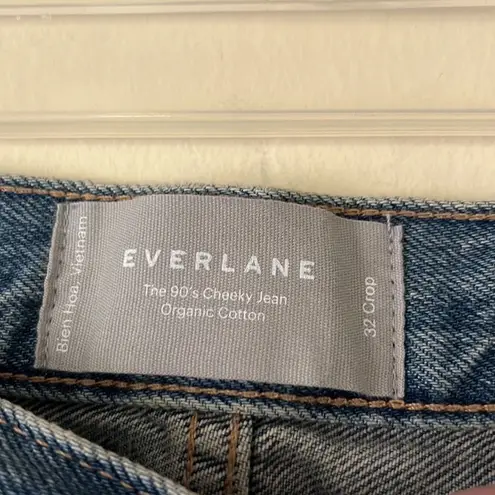 Everlane  90's Cheeky 100% Organic Cotton Ankle Jeans Size 32 Crop