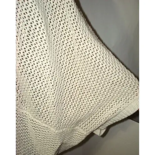 prAna NWT New Womens Beige Lima Sweater L Soft Cardigan Open Casual Organic Cott