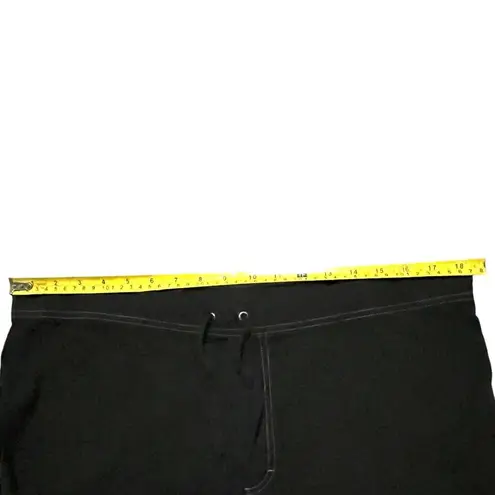 James Perse Relaxed Baggy Fit Contrast Stitch Pull On Drawstring Pants Size 3