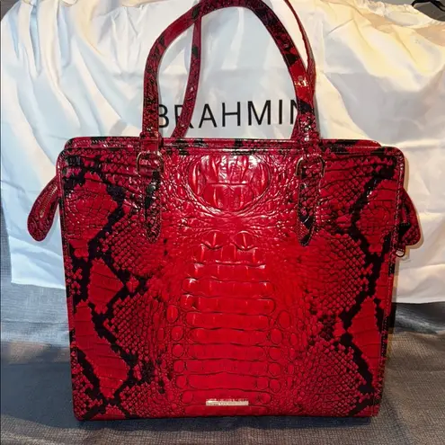 Brahmin Tia Leather Tote