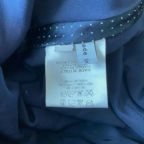 Balenciaga París Spaghetti Strap Polka Dot Adjustable Tank Top, Size 36