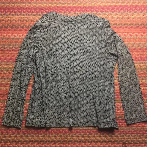 VINTAGE RONNI NICOLE GREY STRETCHY LIGHT WEIGHT CARDIGAN Gray