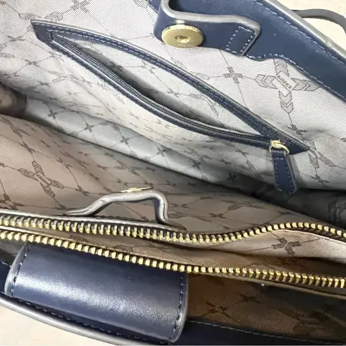 Aimee Kestenberg Mariah Triple Entry Tote Bag in Royal Navy Blue