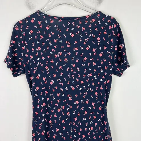 Stitch Fix NWT 41 Hawthorn Brigitte Knit Dress Ditsy Floral Navy Size Medium M