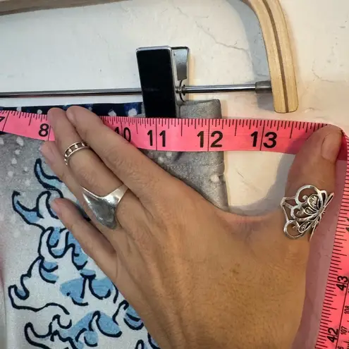 Blackmilk GREAT WAVE OF KANAGAWA BY HOKUSAI PRINTED LEGGINGS SZ SMALL MED RISE