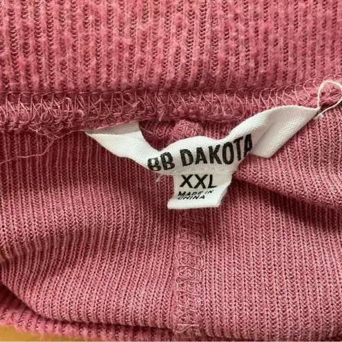 BB Dakota BB‎ Dakota Ribbed Wide Leg Lounge Pull On Pants Size XXL