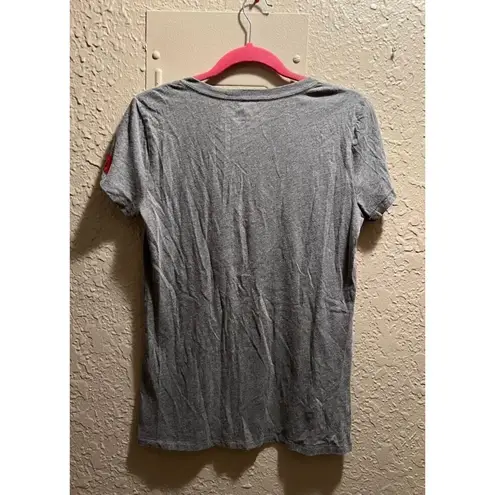 PINK By Victorias Secret Minnesota Twins Baseball Shirt Size Large Flaws Gray