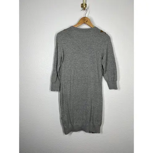 Naketano  Gray Sweater Dress