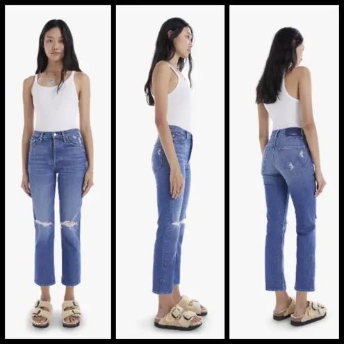 đź’•MOTHER SUPERIORđź’• Tomcat Jeans Playing With Scissors Cropped Straight Leg 28