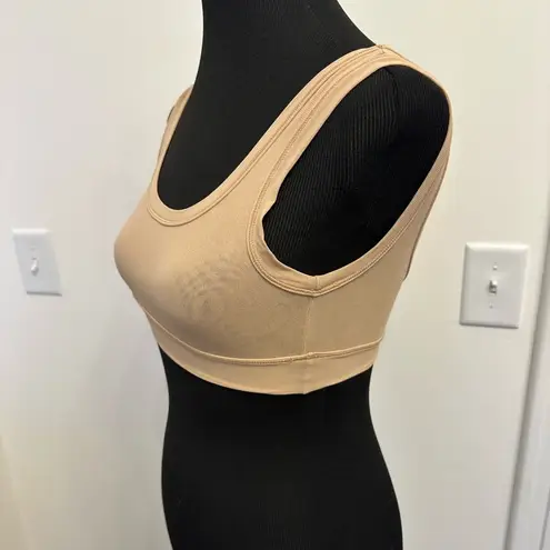 SKIMS New ~  ~ Women's Nude Wide Strap Summer Mesh Scoop Bralette Bra Small NEW