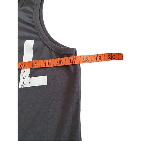 Chill Wide Strap Tank Top Summer Vacation Coastal White