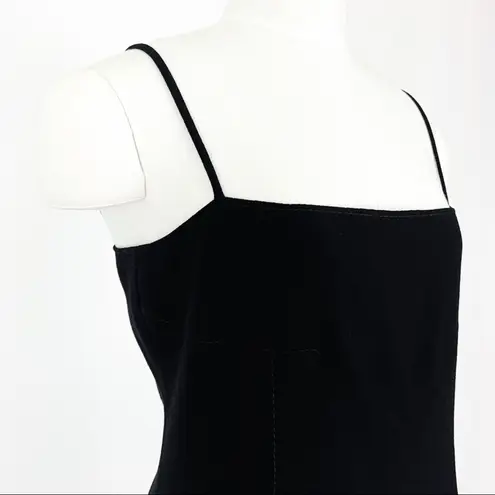 Valentino Garavani Vintage Valentino Midi Slip Dress in Black | Size 8