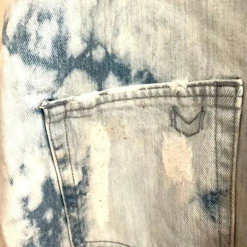 Show Me Your Mumu 3/$15  Georgia Overalls Shortalls in Tide Wash *Small Stains* thumbnail 12