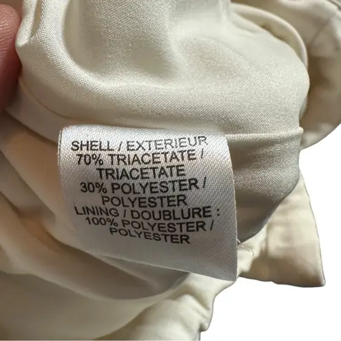 Haute Hippie NEW White CreamPull On Elastic Waist Pants Slacks Trousers small