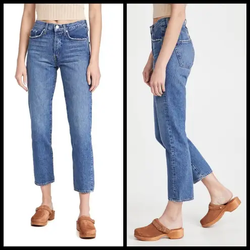 💕EDWIN💕 Cai High Waist Straight Leg Jeans Lumineer 100% Cotton Rigid 32 NWT Size undefined