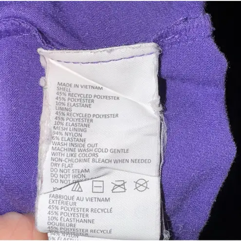 prAna Quinn Purple Southwestern Sleeveless Active Dress Built in Bra Size XS