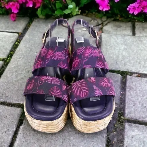 Johnny Was espadrille sandals NWT