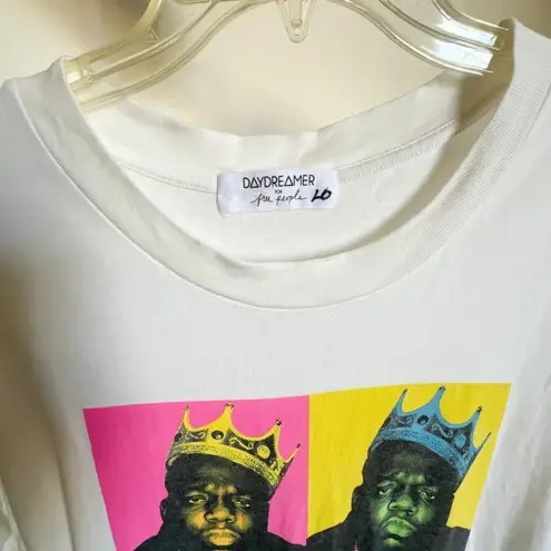 Free People x Daydreamer Notorious BIG Slit Tunic T