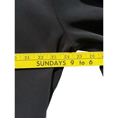 Lululemon Perfectly Oversized Softstreme Cropped Crewneck Sweatshirt Sz 6 Black