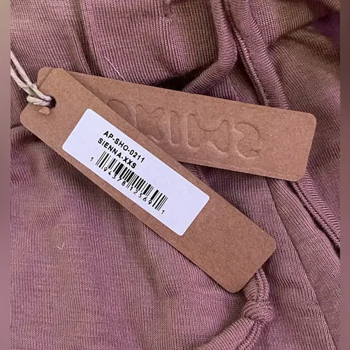 SKIMS Knit Pajama Shorts NWT inside drawstring in sienna women’s size XXS