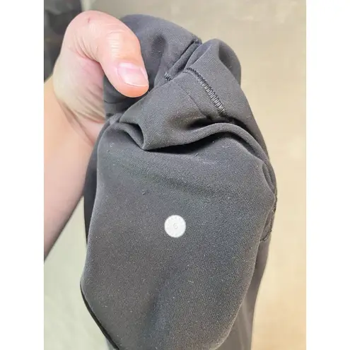 Lululemon On The Fly Skirt Women’s Size 6 Black Woven Athletic Pockets W8A87S