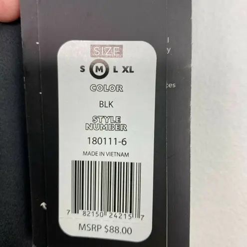 Central Park Sport Black Full Length Active Leggings Women's Size Medium M