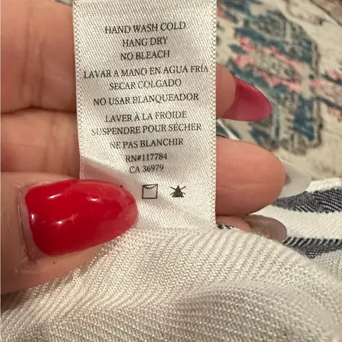 Rails HUNTER PLAID WHITE BUTTON DOWN SHIRT TOP XS