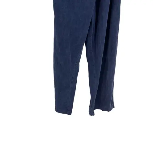 Shades of Grey by Micah Cohen Wrap Origami Jumpsuit Corduroy Blue Size XXS